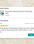 Peppermint Breeze Deodorant 60ML