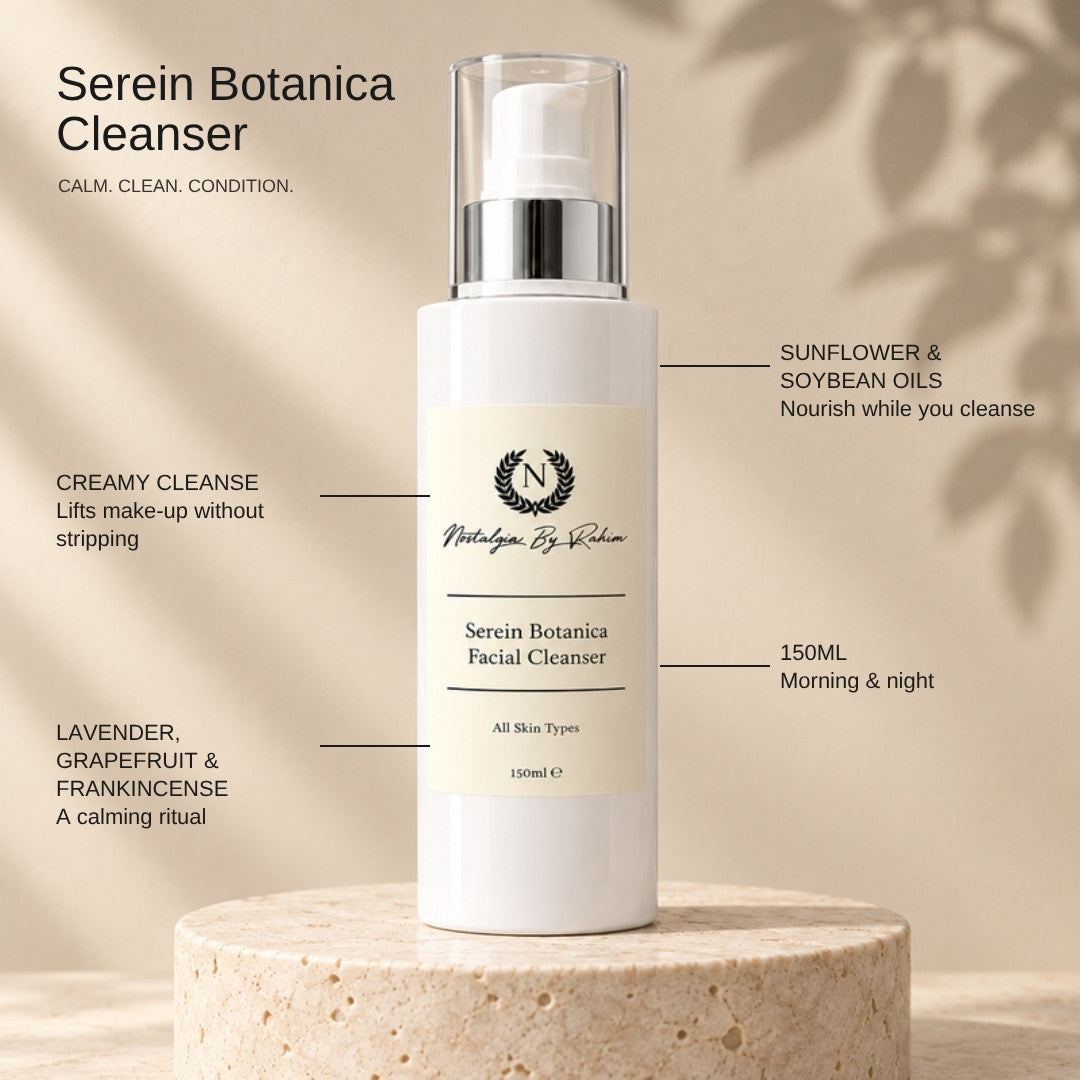 Serein Botanica Facial Cleanser 150ML key ingredients