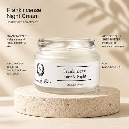 Frankincense Night Cream 50ML key ingredients