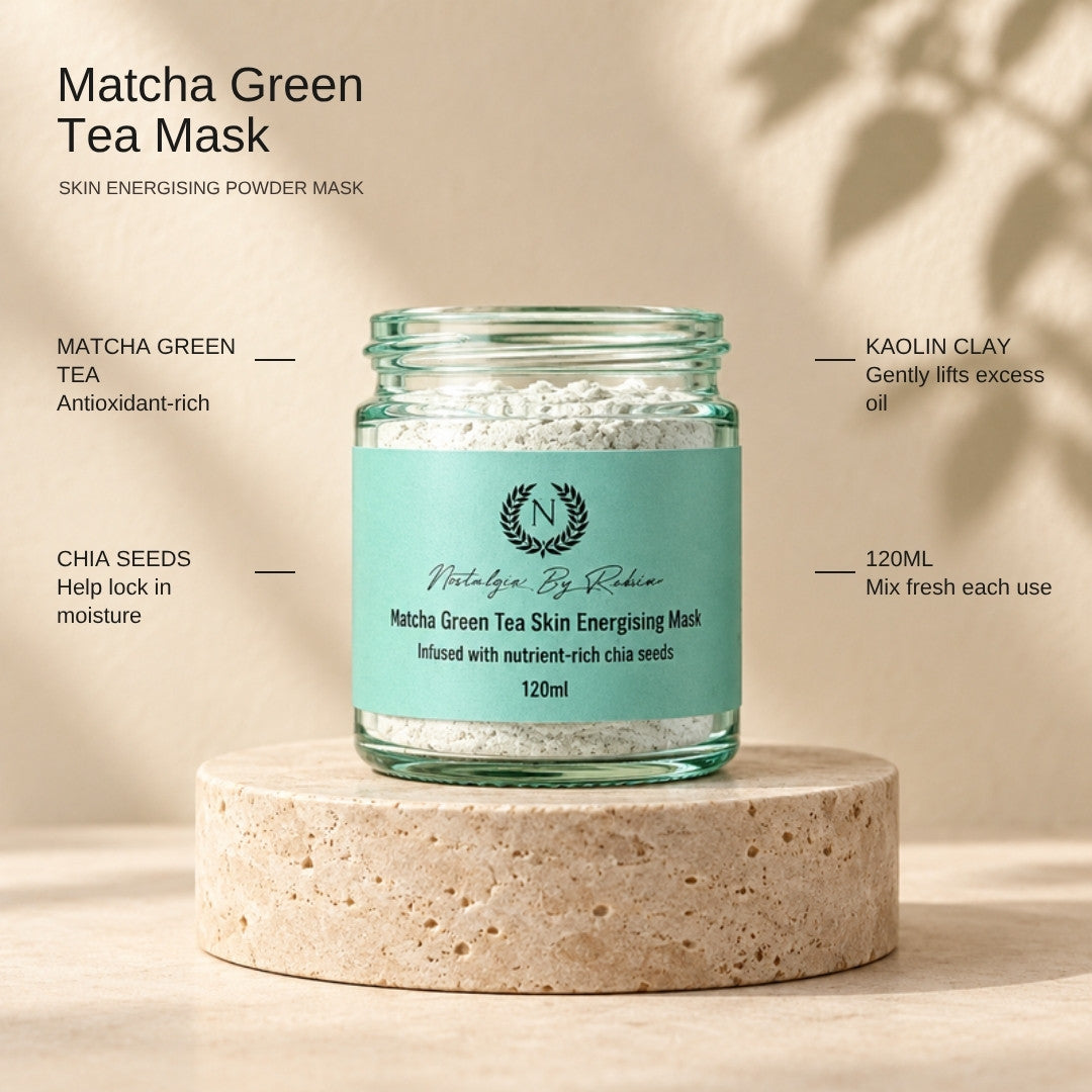 Matcha Green Tea Powder Mask key ingredients