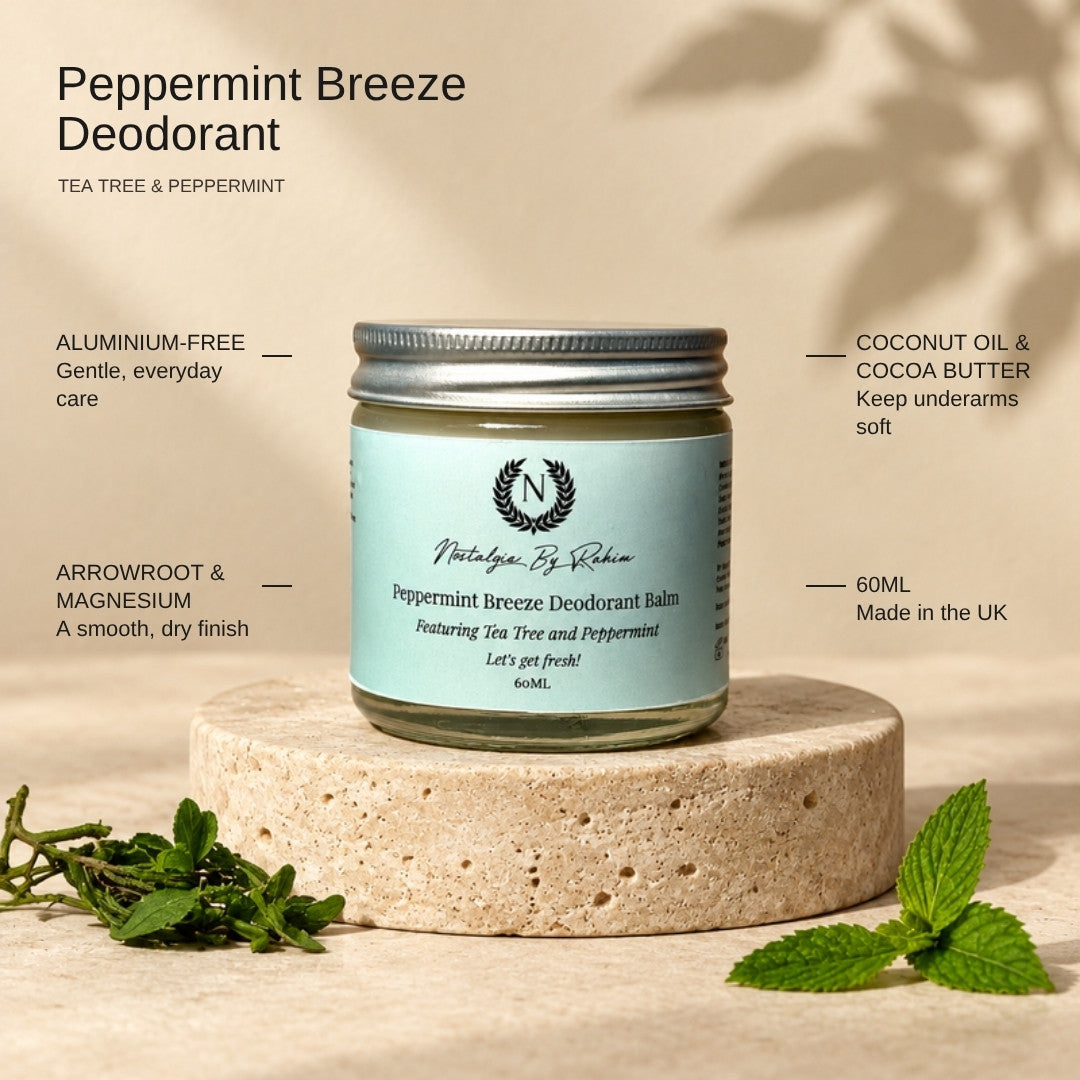 Peppermint Breeze Deodorant 60ML key ingredients