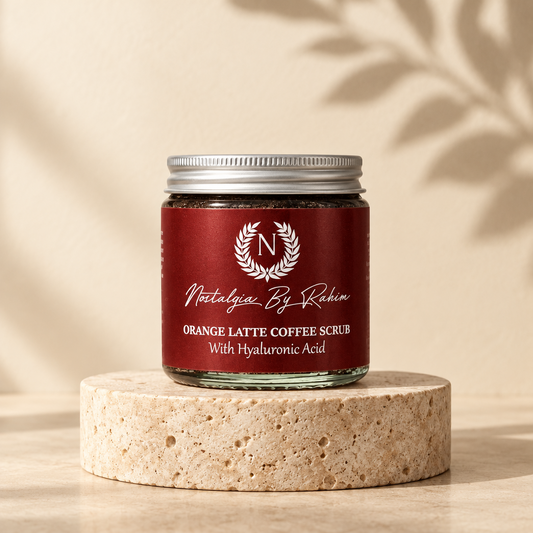 Orange Latte Coffee Scrub
