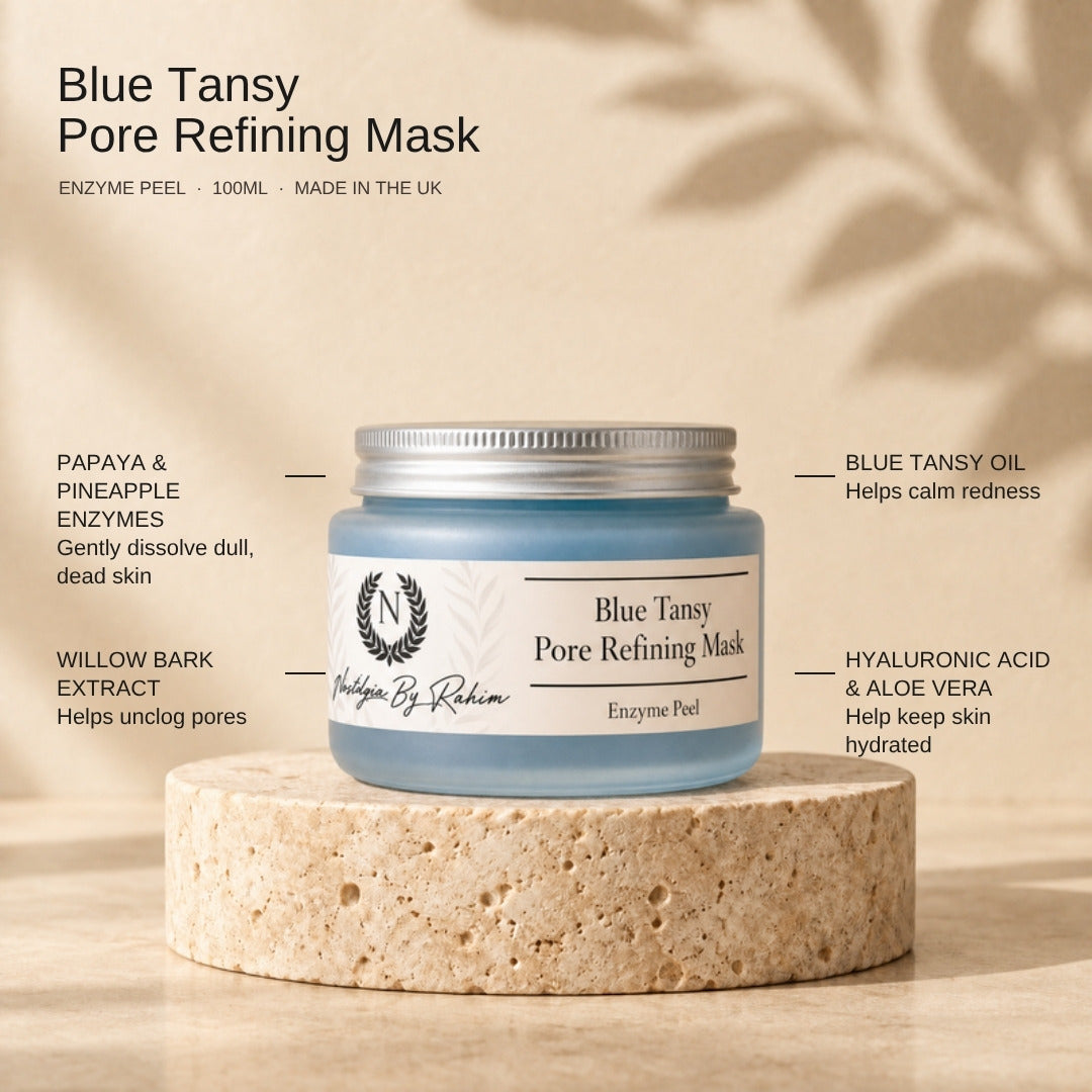Blue Tansy Pore Refining Mask 100ML key ingredients